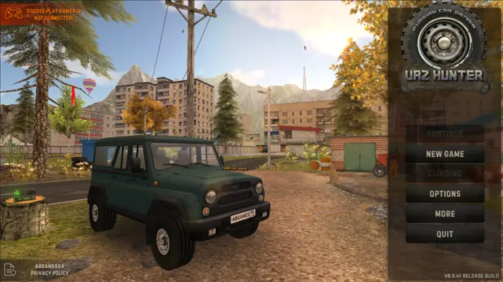 Russian Car Driver UAZ HUNTER android App screenshot 0